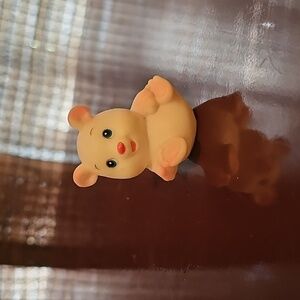 1994 Cititoy Plastic White Bear Figure 1.5" H